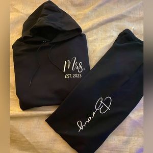 Wedding Mrs sweatsuit